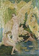 The Swan Maidens Walter Crane